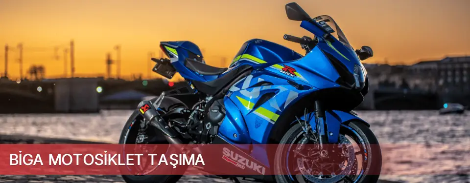 Biga İlçemi Motosiklet Taşıma